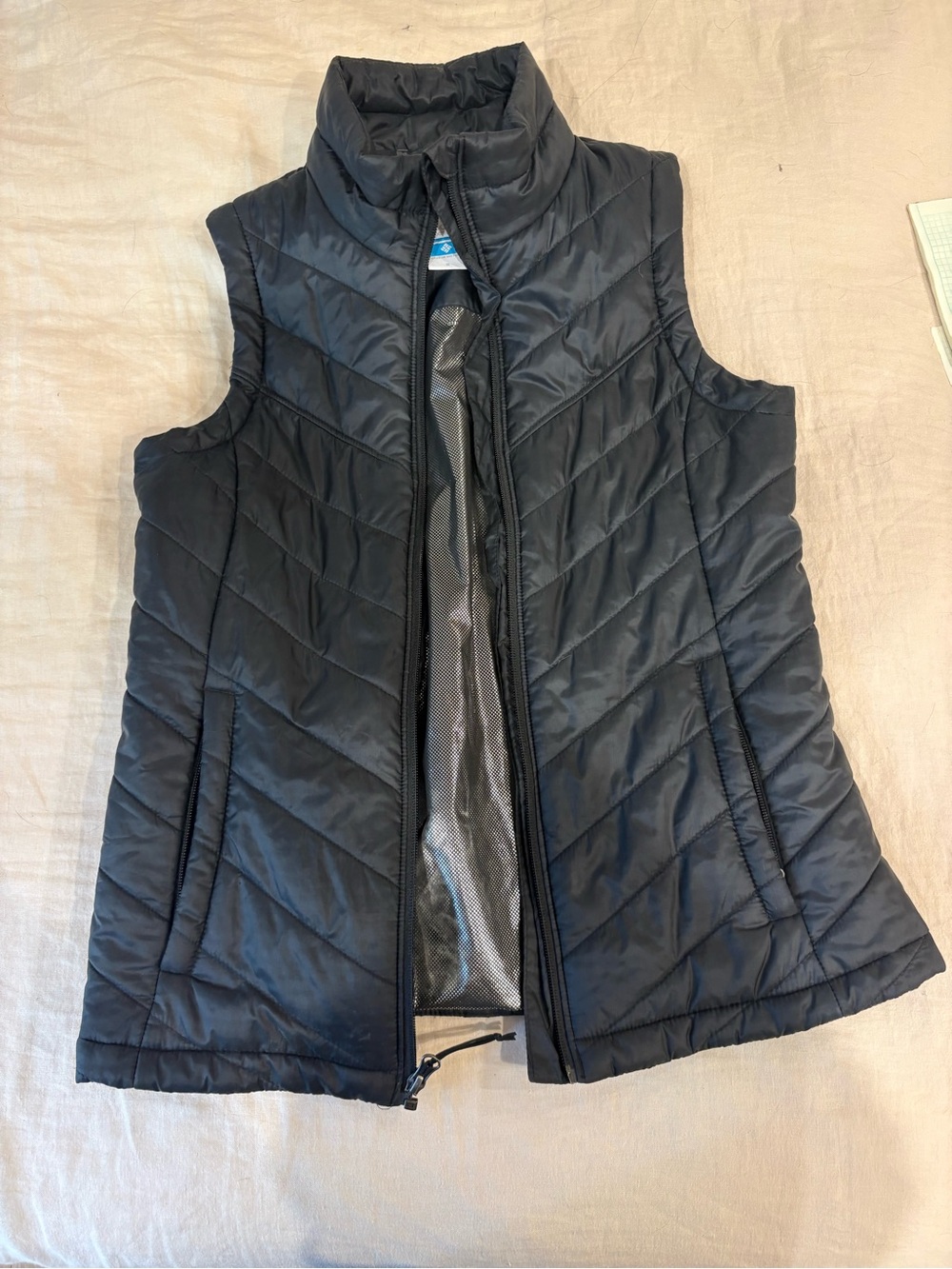Columbia Black Omni Heat Insulated Women's Vest